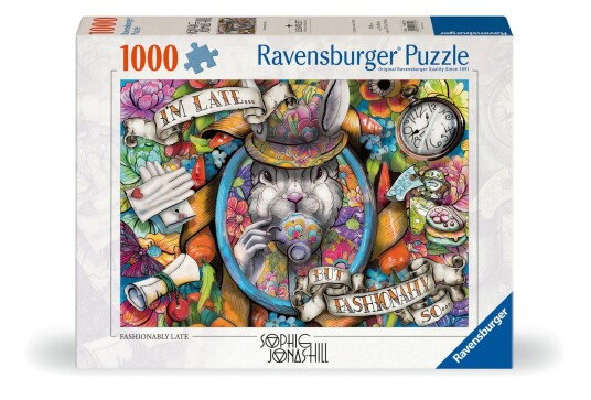 Ravensburger Puslespill 1000 Fasjonabelt Sent