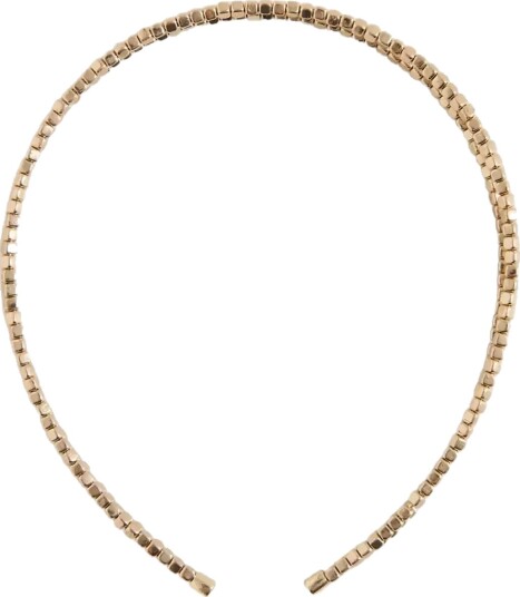 Mango Double Headband   Gold   ONE SIZE