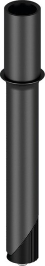 Speedlifter Adapter fra 1 1/8" til 1 1/8" sort