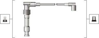 Tennplugg kabelsett MAGNETI MARELLI 941319170015