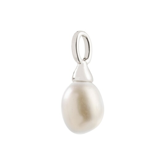 Pilgrim CHARM mini perleanheng sølvbelagt