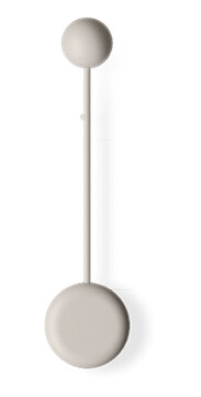 Vibia Pin Vegglampe 1690 On/Off Off-White Vibia Pin Vegglampe 1690 On/Off Off-White