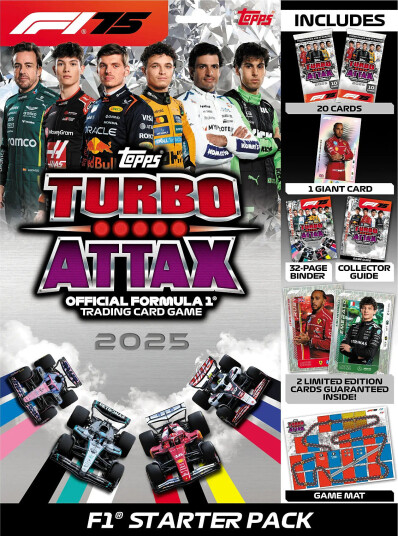 F1 Turbo Attax Topps Formula 1 Turbo Attax Starter Pack Multi/patterned F1 Turbo Attax Topps Formula 1 Turbo Attax Starter Pack Multi/patterned