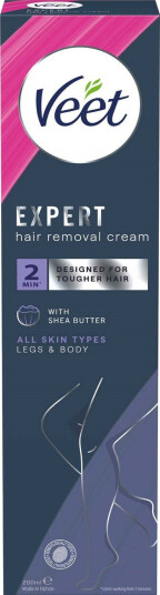 Veet Expert Hårfjerningskrem Kropp & Ben 200ml Veet Expert Hårfjerningskrem Kropp & Ben 200ml
