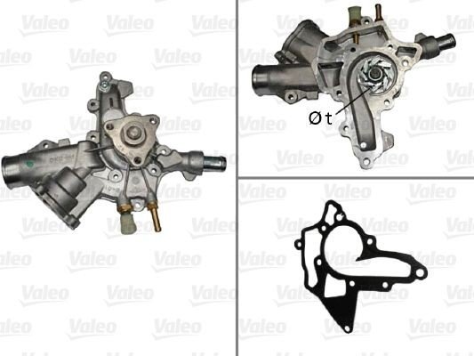 VALEO 506838 Vannpumpe VALEO 506838 Vannpumpe