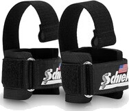 Power Lifting Straps with Dowel, black Power Lifting Straps with Dowel, black