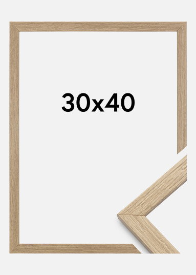 Ellos Estancia Ramme Stilren Akrylglass Eik 30x40 Cm 1603256-05-136 1603256-04-118 Ellos Estancia Ramme Stilren Akrylglass Eik 30x40 Cm 1603256-05-136 1603256-04-118