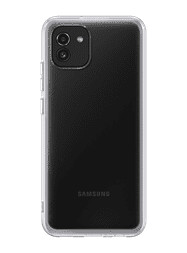 Samsung Soft Clear Cover for Galaxy A03 Transparent