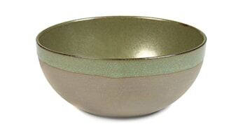 Serax Surface skål 15 cm, camo grønn