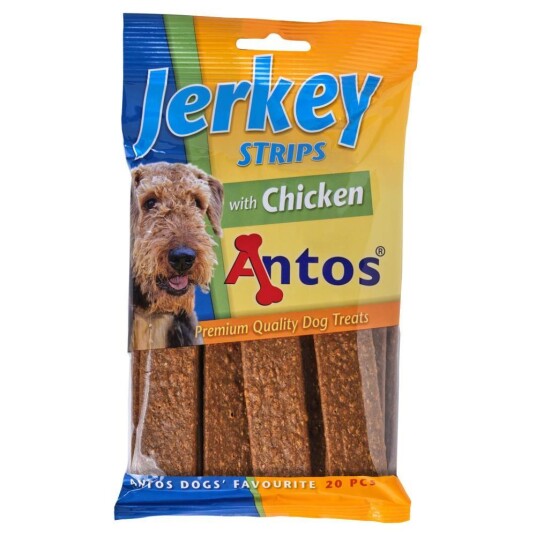 Antos Jerkey Strips Kylling 20Stk