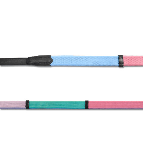 Waldhausen STAR Rubber Reins Pony - Rainbow