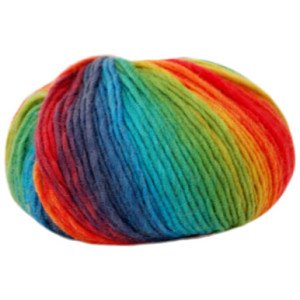 Hjertegarn Incawool Garn Print Farve 1102 Regnbue