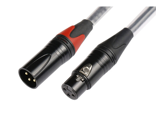 Tight AV XLR-M/F-3 Professional XLR-cable, female-male, 3m