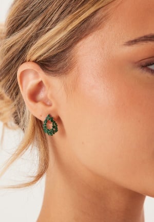 LILY AND ROSE Petite Alice Earrings - Emeral Emerald Onesize