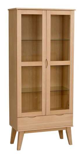 Rowico Home Filippa vitrineskap Eik 82 x 40 cm Natur