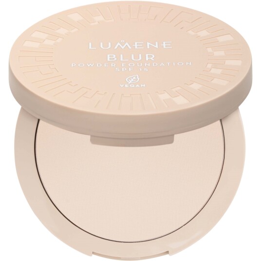 Lumene Blur Longwear Pudderfoundation SPF 15 #1 Vegansk 10g