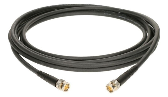 Klotz Uhd/4k Plug D&h; Bncprom/prom Black Sleeve 25m