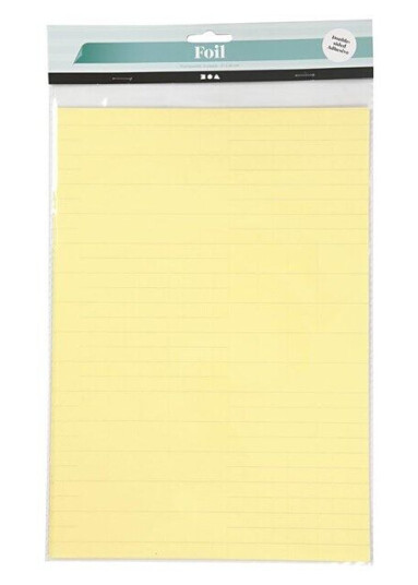 Creativ Company Double Sided Adhesive Foil 5 Sheets