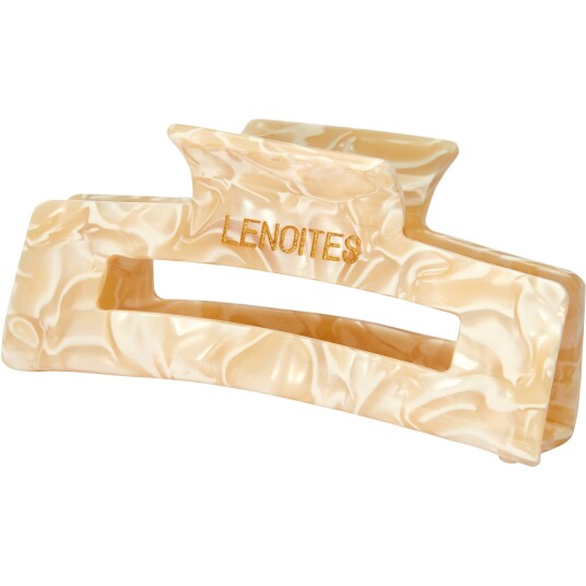 Lenoites Premium Eco-Friendly Hair Claw Champagne Pearl Lenoites Premium Eco-Friendly Hair Claw Champagne Pearl
