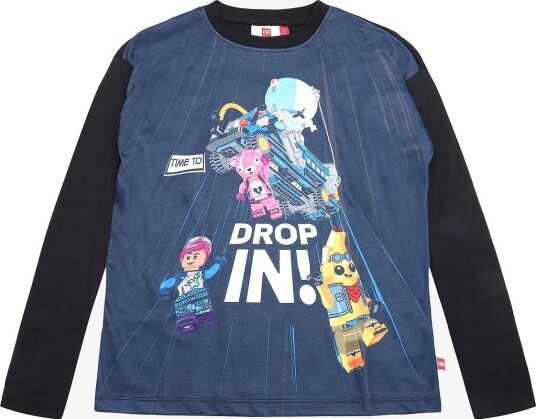Lego Wear Lwtaj 707 - T-Shirt L/S. - BLACK - 146