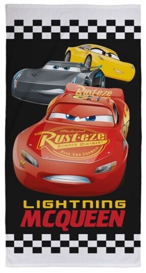 Licens Badehåndkle - cars - 70x140cm Licens Badehåndkle - cars - 70x140cm