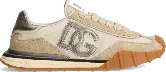 Dolce & Gabbana, Herre, Sko, Beige, 43 1/2 EU,