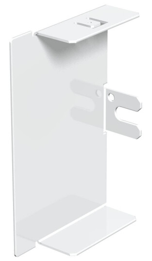 Obo Bettermann 6249817 Endestykke hvit stålplate 60 x 100 mm Installasjonsmaterial