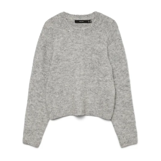Vero Moda Dame Strikkevarer Grå L Vero Moda Dame Strikkevarer Grå L