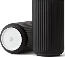 Lyngby Porcelæn Lyngbyvasen Black 38 cm Sort