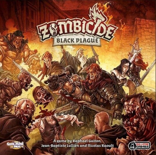 Asmodee Zombicide Black Plague Brettspill Engelsk