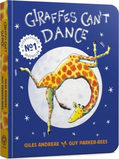 Giraffes Can'T Dance Cased Board Book Av Giles Andreae