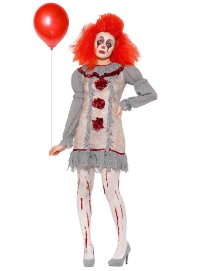 Pennywise Inspirert Kostyme til Dame Strl S Pennywise Inspirert Kostyme til Dame Strl S