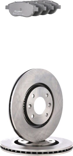 Bremseskiver og klosser RIDEX 3405B2874