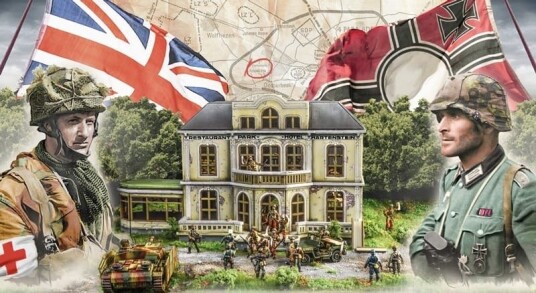 Italeri 6107 Hartenstein Hotel Modellbyggesett 1:72