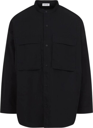 Fear Of God, Herre, Skjorter, Svart, M,