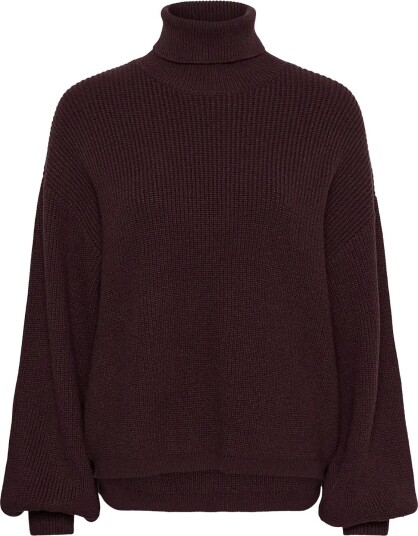 Kaffe Kabarbara Rollneck Pullover   FUDGE   L