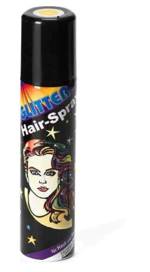 Bravehead Glitter Hair Spray Gold 100ml