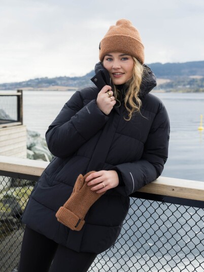 Twentyfour Mode Nea Parka Sort 36