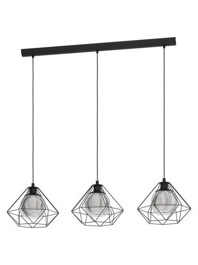 EGLO VERNHAM pendant light black-transparent EGLO VERNHAM pendant light black-transparent