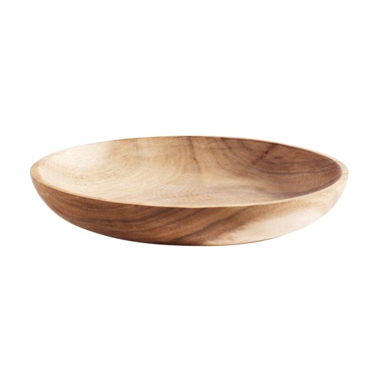 Muubs teak tallerken 18 cm Natur Muubs teak tallerken 18 cm Natur