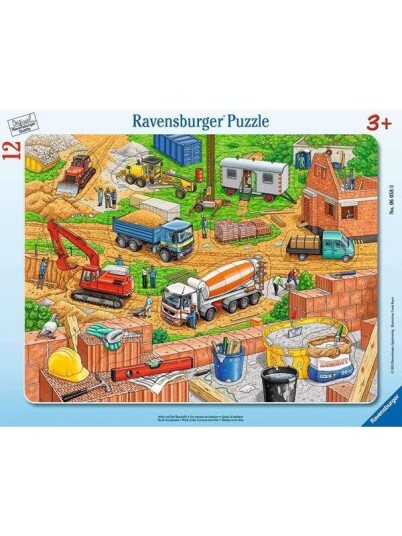 Ravensburger Work at the Construction Site 12pcs Gulv