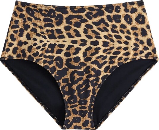 Lindex Bikini Bottom With High Waist Beige L Lindex Bikini Bottom With High Waist Beige L
