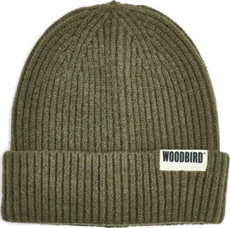Woodbird Wbyeti Plated Beanie Luer Grønn