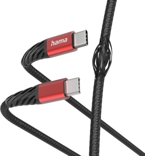Hama Extreme Usb-Kabel 1,5 M Usb 2.0 Usb C Svart Rød 00201542