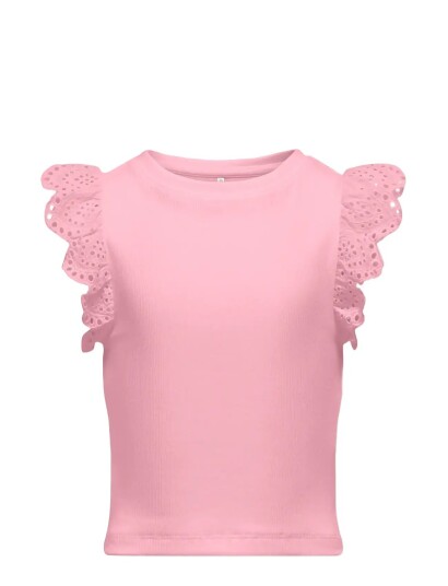 Kids Only Kogdrea Life S/S Top Jrs Noos Pink 158 164