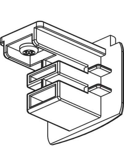 GLOBAL XTS 41-1 Endestykke Alu