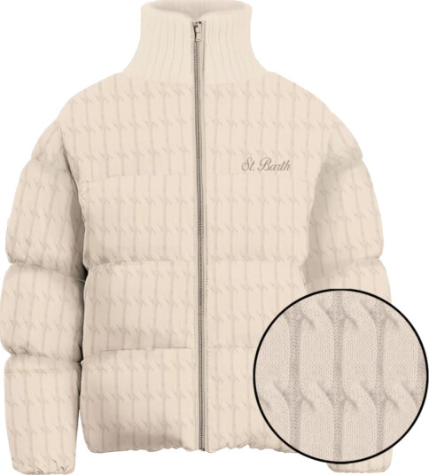 MC2 Saint Barth Dame Jakker Beige S,