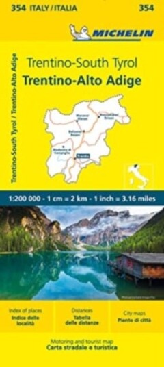 Trentino - Michelin Local Map 354 Trentino - Michelin Local Map 354