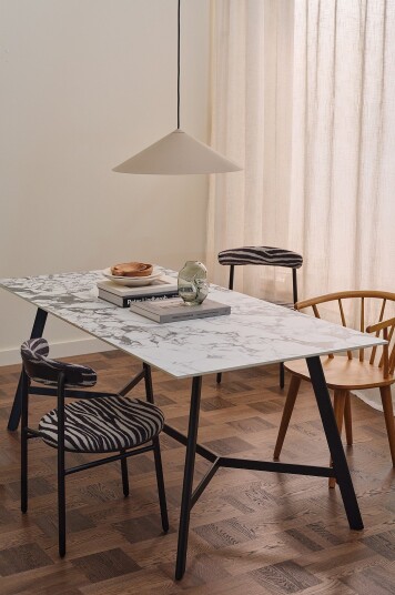 Ellos Home   Spisebord Itariss 180x90 cm   Svart