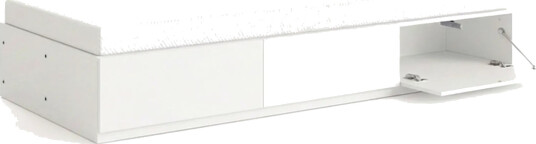 Norrvik sengeramme 90x200 cm med oppbevaring inkludert madrass   Hvit